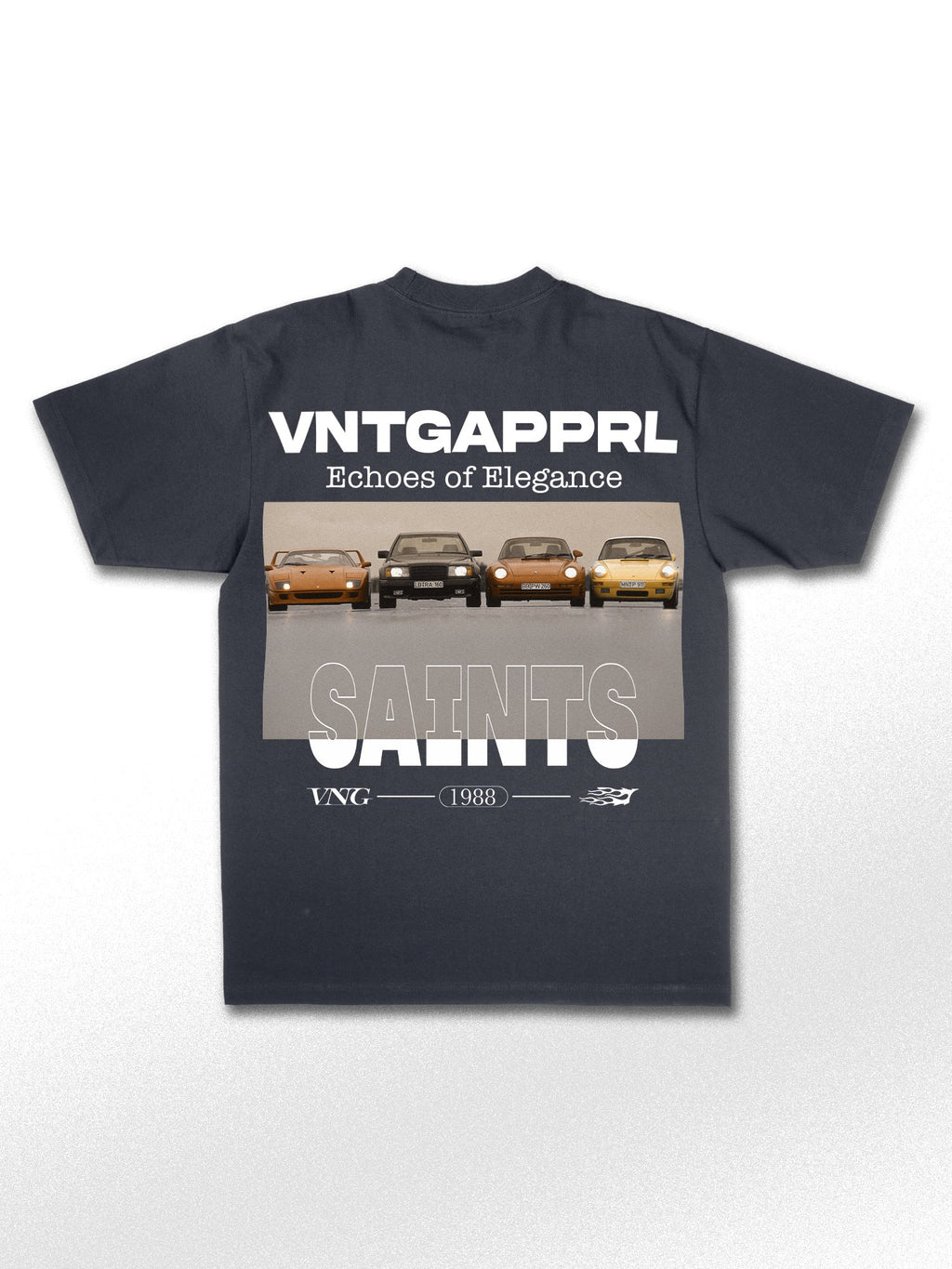 ELEGANCE OVERSIZED TEE - VINTAGE APPAREL