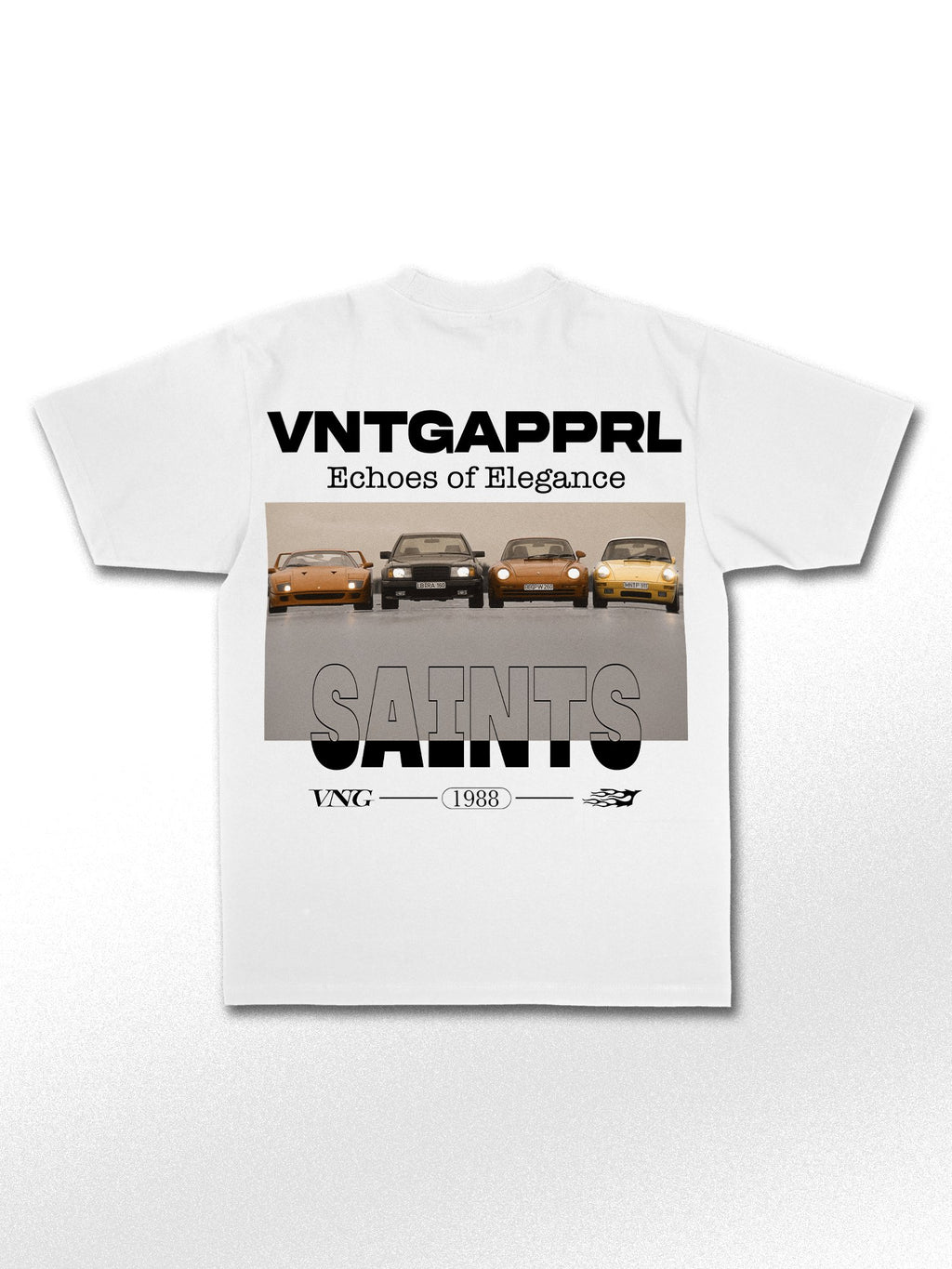 ELEGANCE OVERSIZED TEE - VINTAGE APPAREL