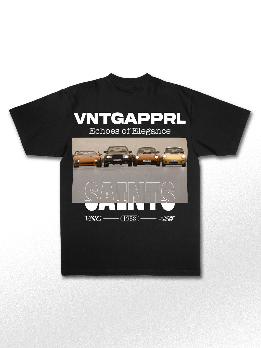 ELEGANCE OVERSIZED TEE - VINTAGE APPAREL