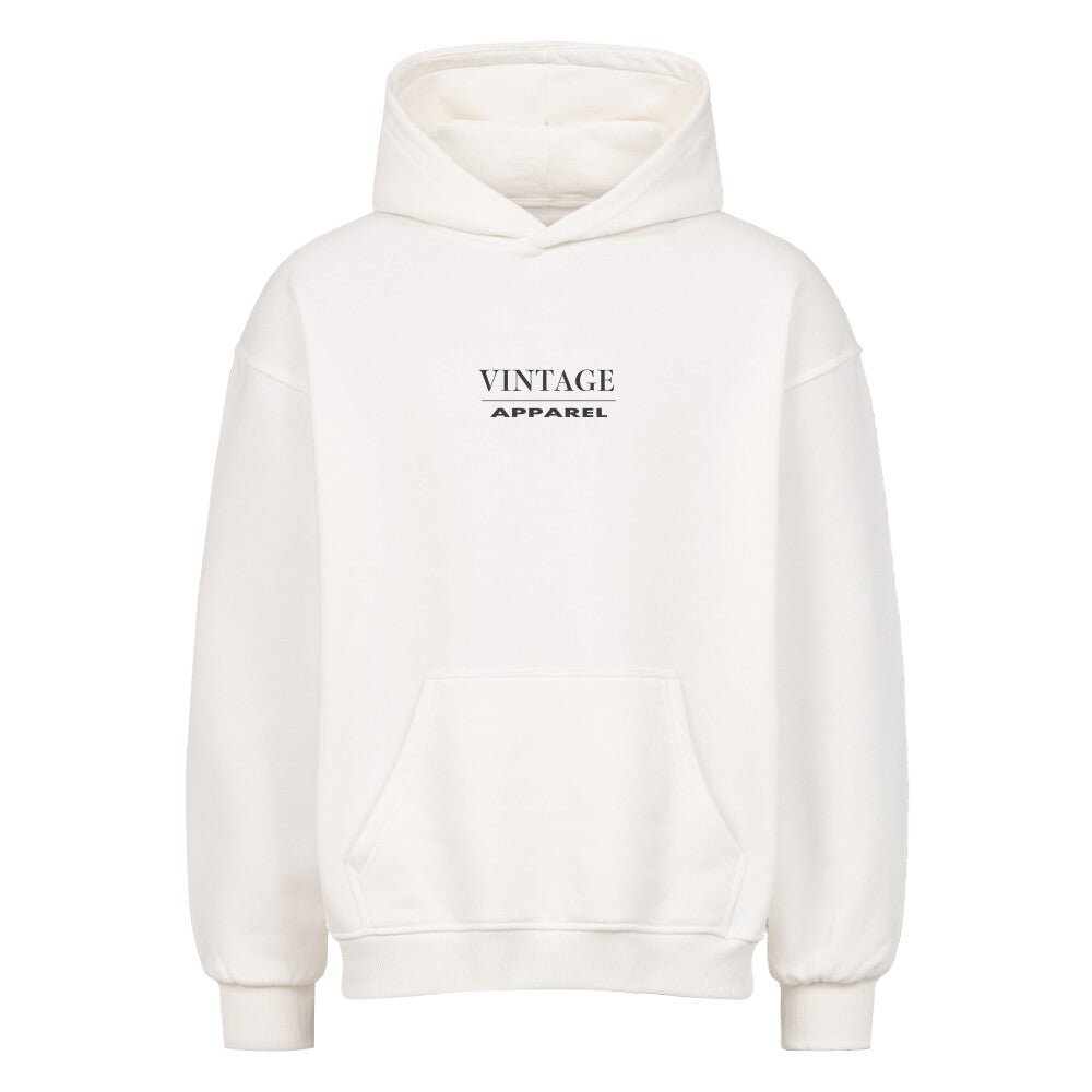 BOX OVERSIZED HOODIE WHITE - VINTAGE APPAREL