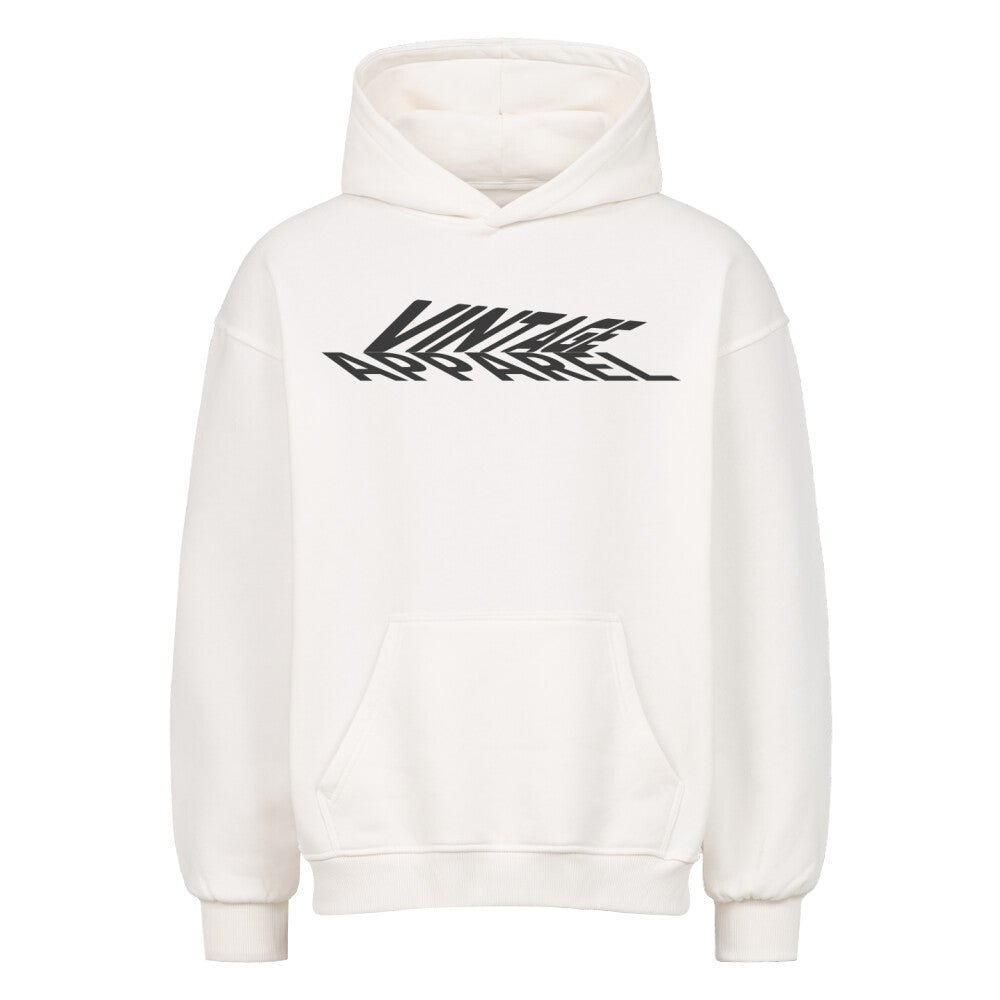 DART OVERSIZED HOODIE WHITE - VINTAGE APPAREL