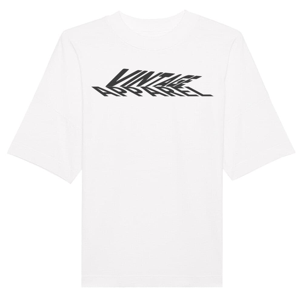 DART OVERSIZED TEE WHITE - VINTAGE APPAREL