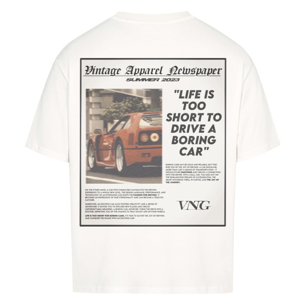 DESIGN OVERSIZED TEE - VINTAGE APPAREL