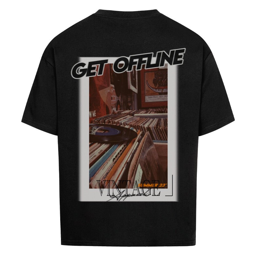 GET OFFLINE OVERSIZED TEE - VINTAGE APPAREL