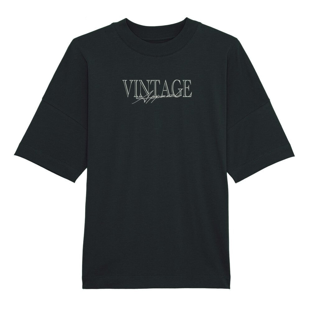 MONACO OVERSIZED TEE BLACK - VINTAGE APPAREL