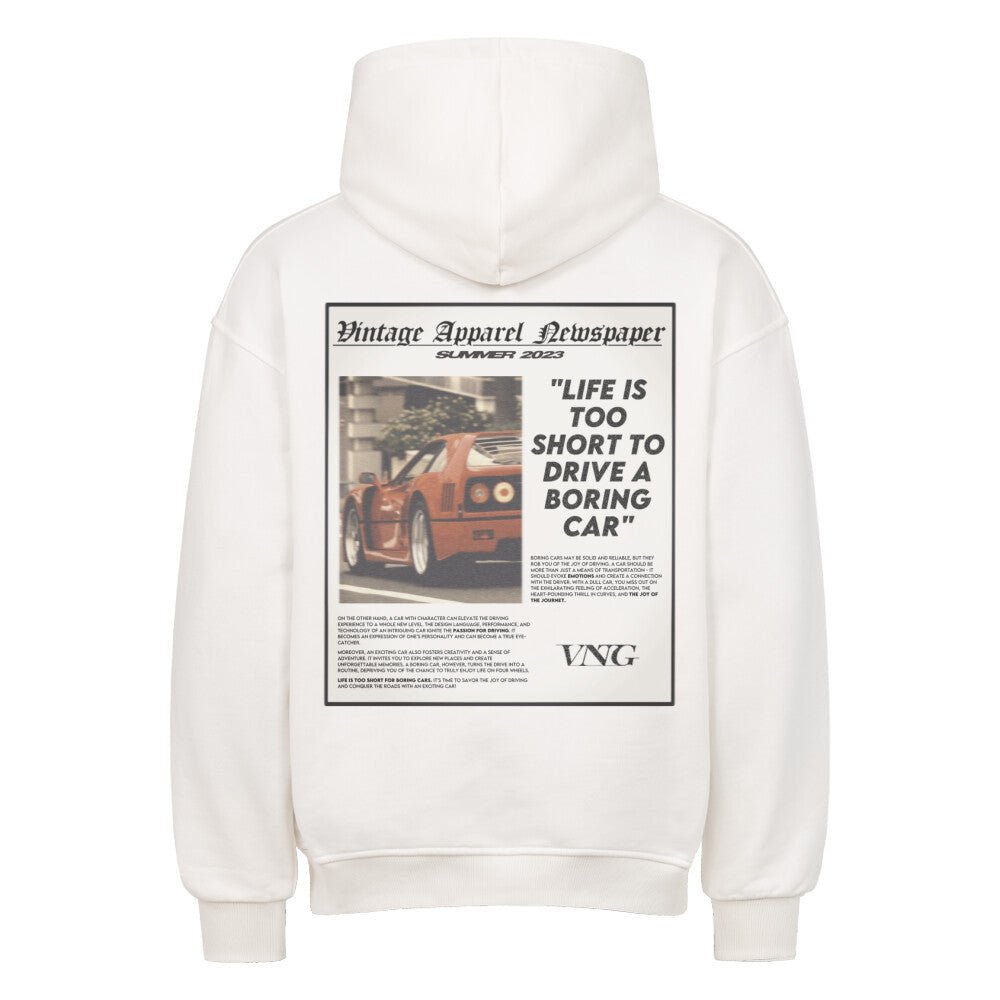 VACANCY Oversized Hoodie - VINTAGE APPAREL